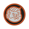 Mascot Logo Embroidered Patch - Circular 3 in