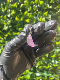 Image 2 of MINI RAINBOW FLUORITE PENDANT 