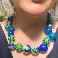 Image 3 of Yellow Flowers Everywhere and Off Center. Ready to Ship.