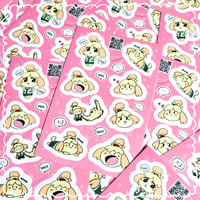 Image 2 of Isabelle Vinyl Sticker Sheet