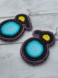 Image 3 of Norval Morriseau inspired earrings 