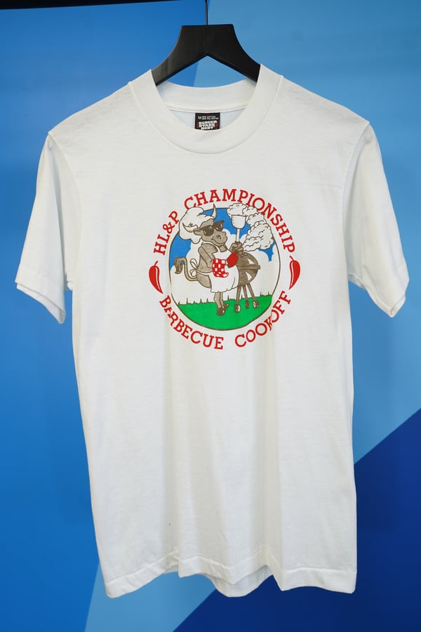 Image of (S) Vintage BBQ Single-Stitch Cookoff T-Shirt