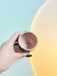 Image 2 of Black/Pink Stars Cup