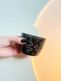 Image 1 of Black/Pink Desert Cup