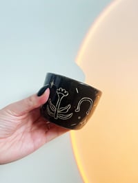 Image 2 of Black/Pink Desert Cup