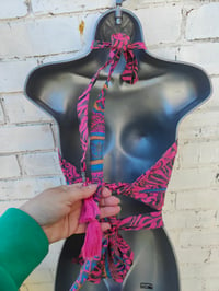 Image 5 of MYLA Tassel Top hot pink