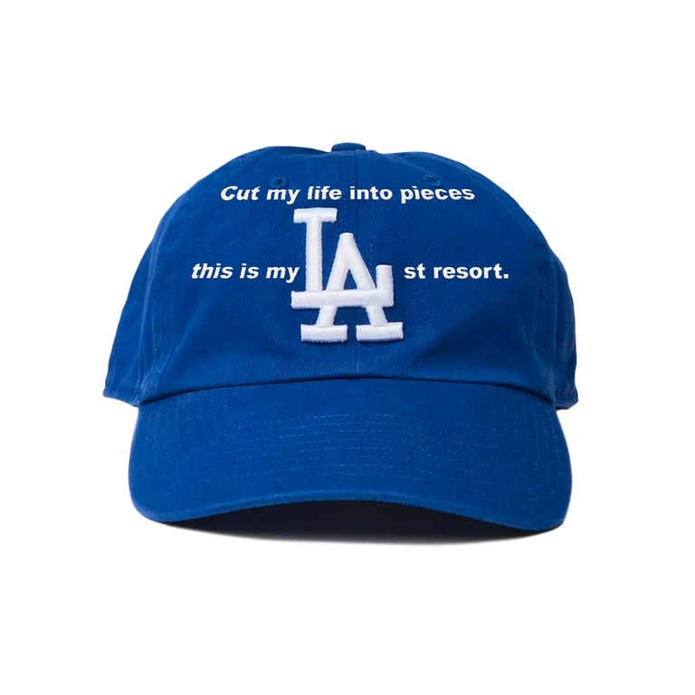 Sad Baseball Fan Hat