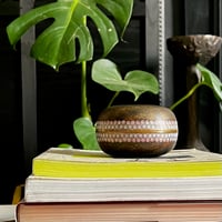 Image 5 of Käthe Ruckenbrod Cloisonné Lidded Box with Turquoise Interior