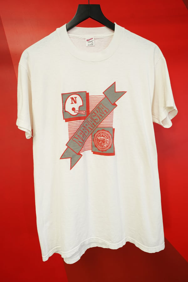 Image of (M) Nebraska Corn Huskers Vintage Single-Stitch T-Shirt
