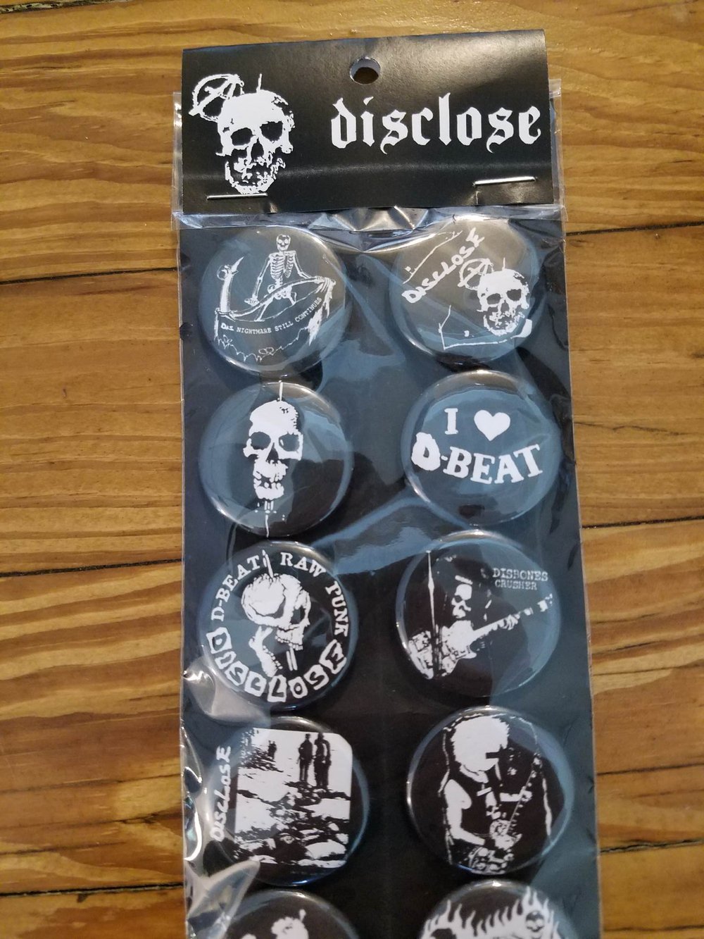 Big Disclose Button Pack
