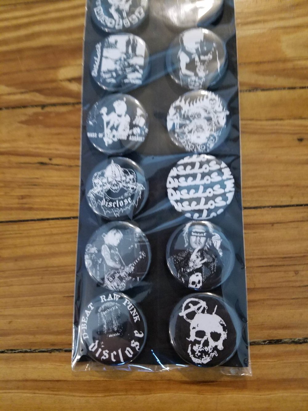 Big Disclose Button Pack