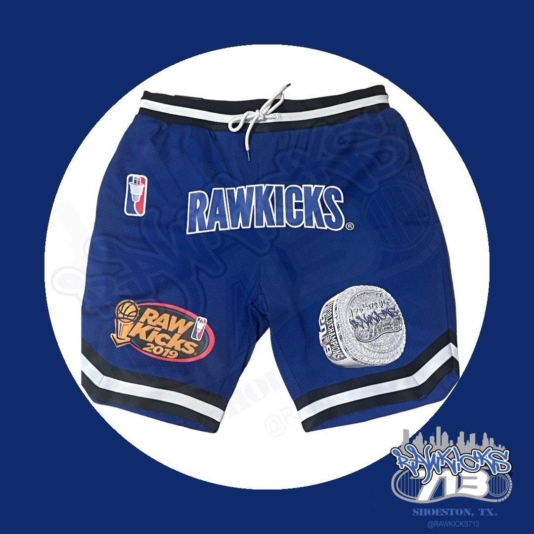 Raw Kicks Championship shorts  