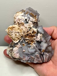 Image 17 of QR Code Fluorite & Barite Specimen #2586