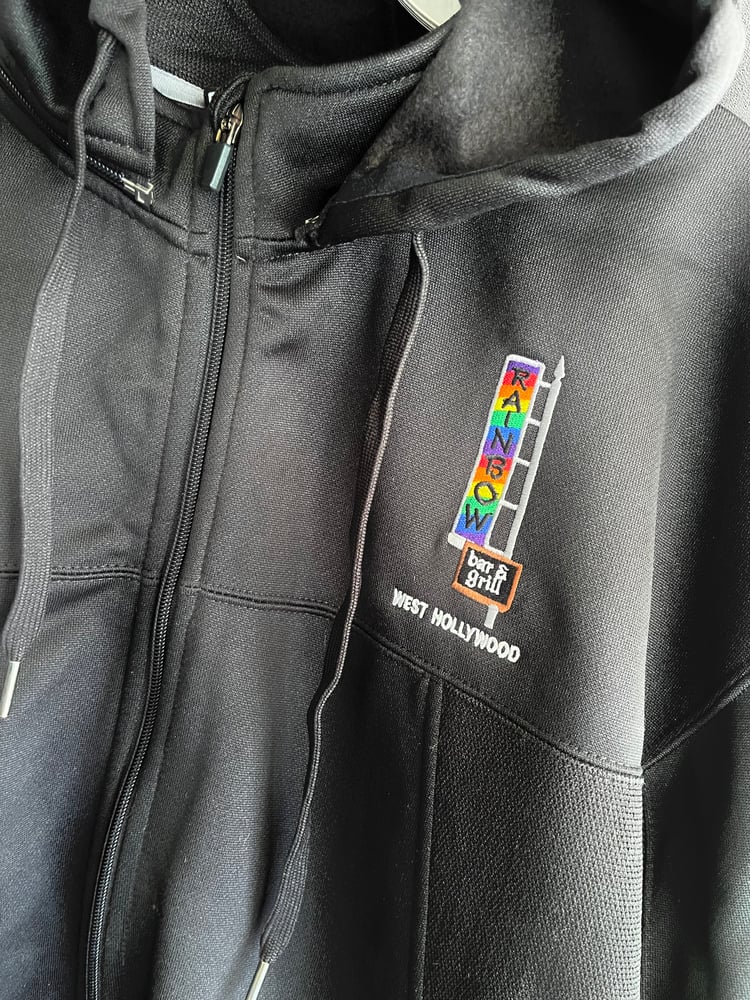 Image of RAINBOW BAR & GRILL Monster Energy branded Tour Jacket, Hoodie Large (NEW) 
