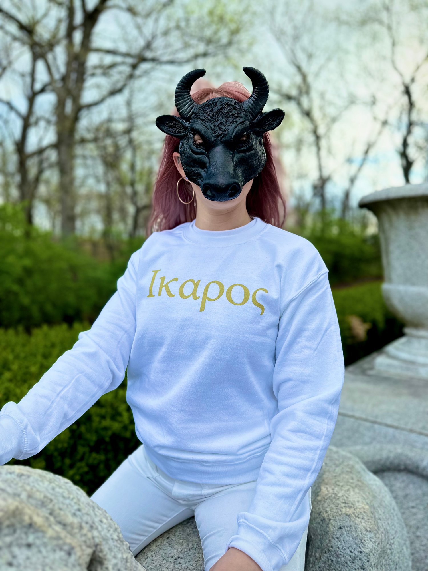 Image of ‘ICARUS' GREEK SWEATSHIRT