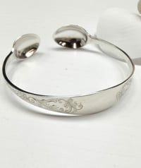 Image 5 of Antique Sterling Silver Sugar Tongs Cuff Bracelet - 1913