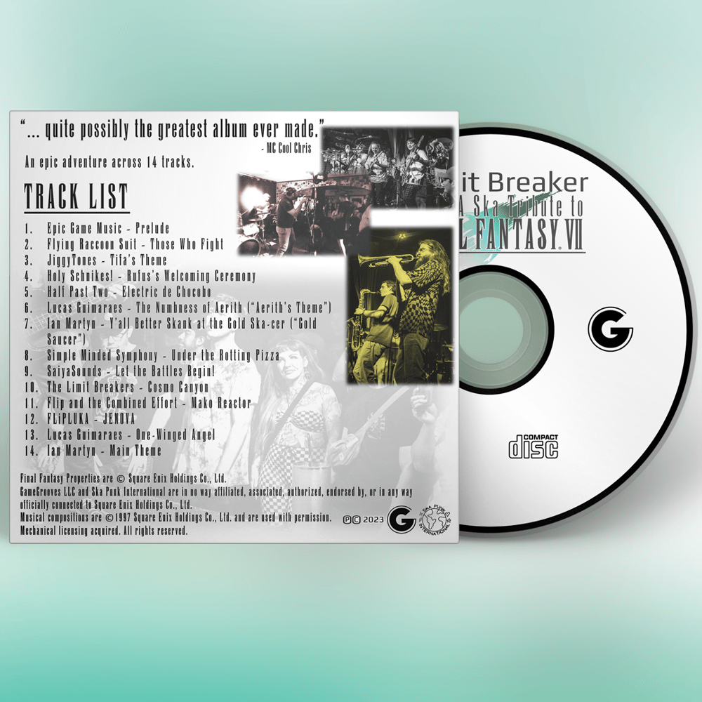 Limit Breaker: A Ska Tribute to Final Fantasy VII (CD and Tape PRE-ORDER)
