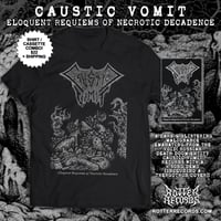 CAUSTIC VOMIT -SHIRT AND CASSETTE COMBO PRE ORDER!