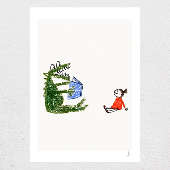 Image of Story Time Print