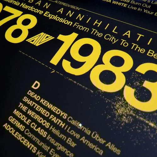 Image of <h4>SUBURBAN ANNIHILATION</h4><h5>California Hardcore 1978-1983 CD</h5><h6>Digipak</h6>