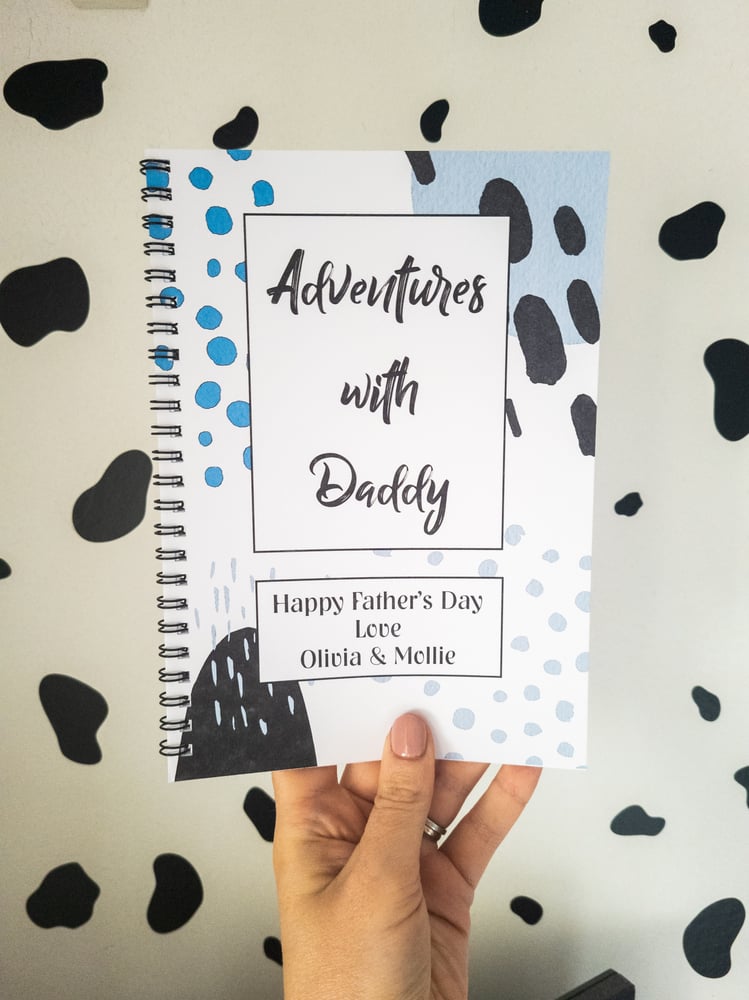 Image of 2023 Personalised Fathers Day Adventures Book