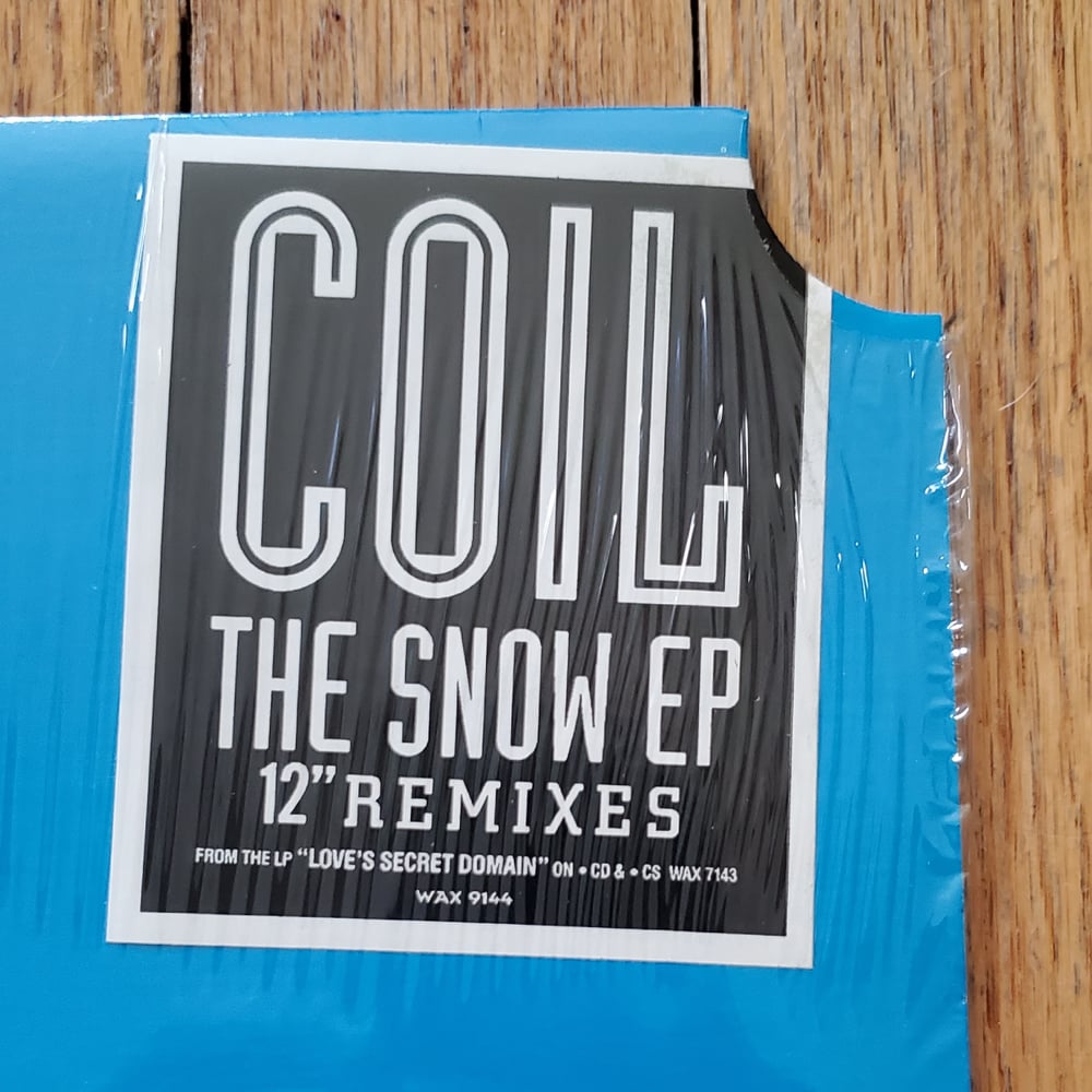 COIL- Snow Remixes 12"/ Original-STILL SEALED CUT PROMO