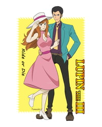 Lupin III Poster (In Limited Stock)