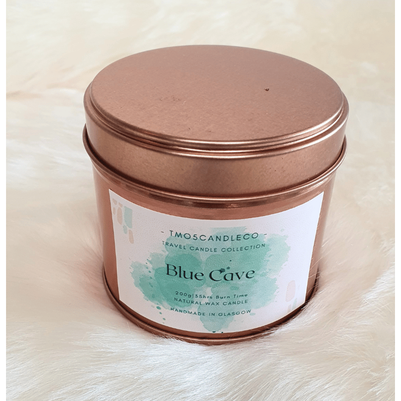 Image of Blue Cave Scented Candle 