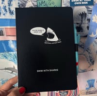 Image 1 of Emotion Support Shark Notebook IMPERFECT