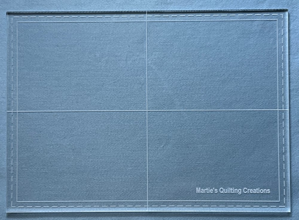 Image of 5" x 7" Window Template/Ruler