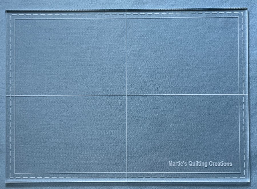 Image of 5" x 7" Window Template/Ruler