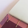 Watercolour sketchbook - Landscape - Pink and lilac pencil pattern