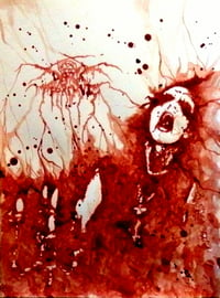 Darkthone (original blood painting)