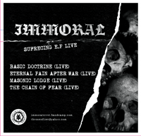 Image 2 of Immoral - Sufrecing Live e.p CD