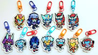 Image 3 of NEW PREORDER Bite-Size Bots Mini Charms!