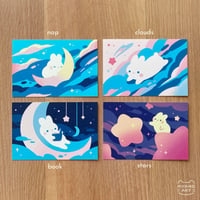 Image 2 of galaxy bunny prints