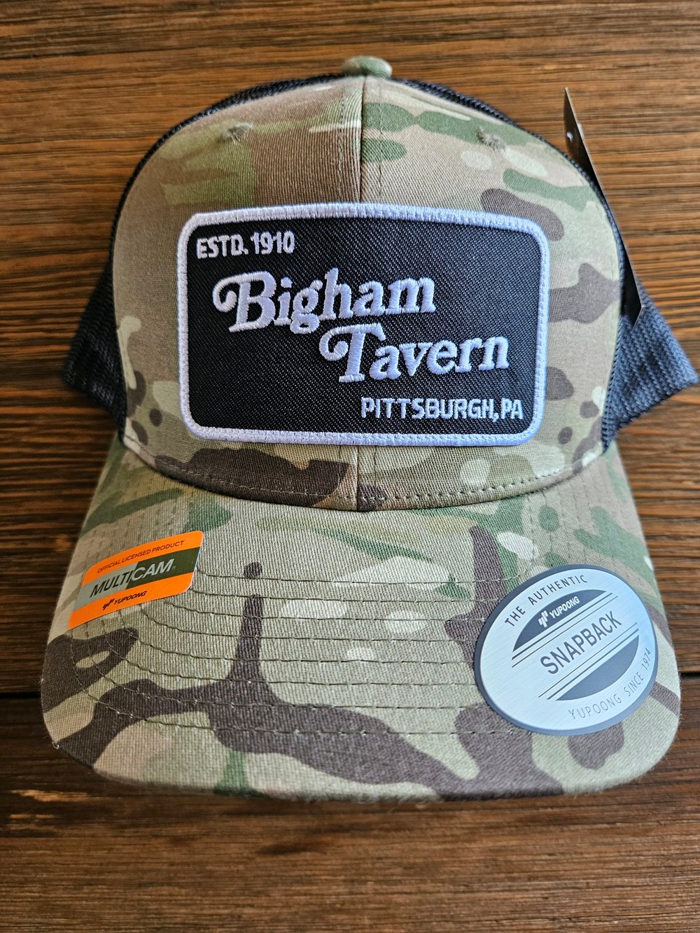 Image of BT Trucker Camo Hat 