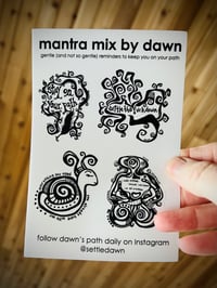 mantra mix stickers