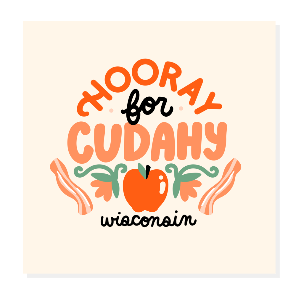 Image of HOORAY for Cudahy! Print