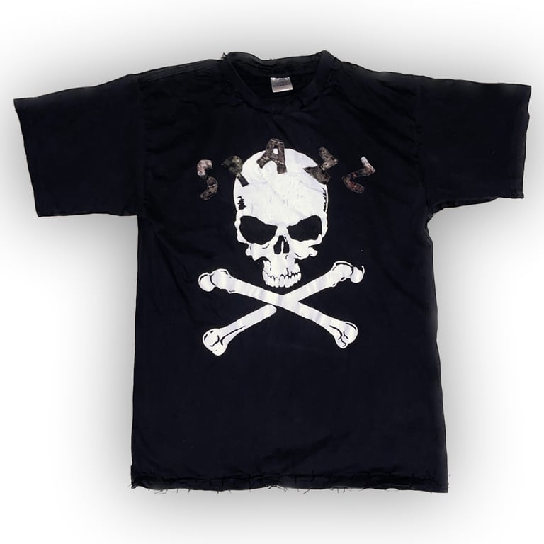 SPAZZ® dnt go 2 sKull tee (custom 1of1)