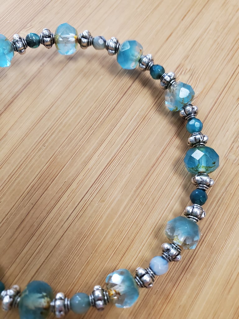 Teal Blue Heaven Bracelet Image 2