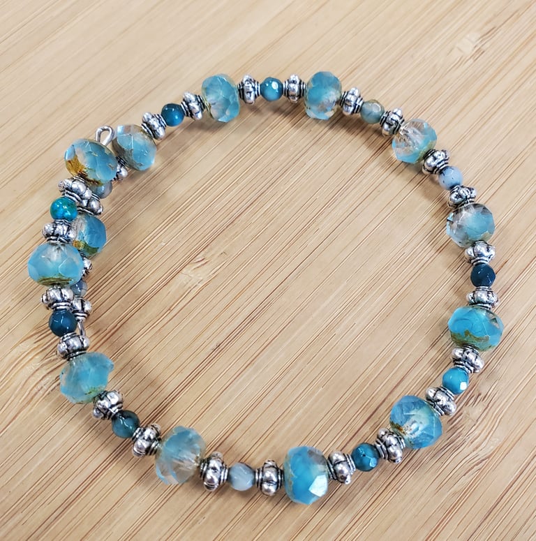 Teal Blue Heaven Bracelet Image 3