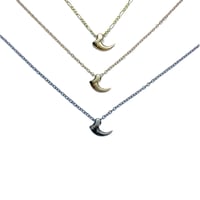 Image 3 of Cat’s claw necklace in sterling silver or gold