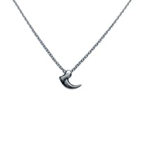 Image 1 of Cat’s claw necklace in sterling silver or gold