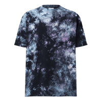 Image of Camiseta logo Aveam bordado oversize tie-dye