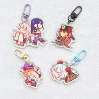 Image 1 of Double Sided Genshin Charms