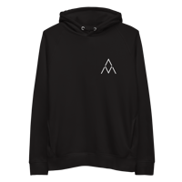 Image of Sudadera logo Aveam eco con capucha unisex