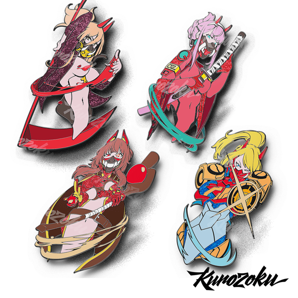 Image of Oni Waifu Pins