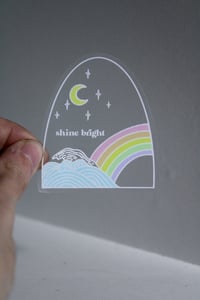 Shine Bright Clear Sticker