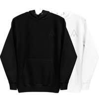 Image of Sudadera logo Aveam bordado con capucha unisex